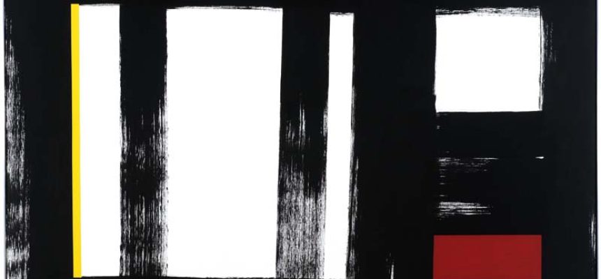 Amílcar de Castro. Acrílica sobre Tela. 1997