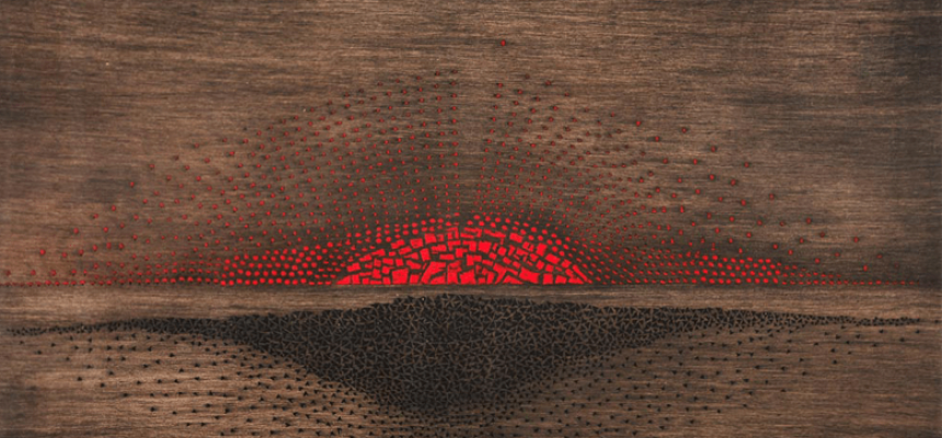 Arthur Piza. Gravura em metal, 82 x 56 cm.