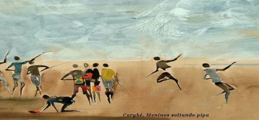 Carybé Meninos soltando pipa
