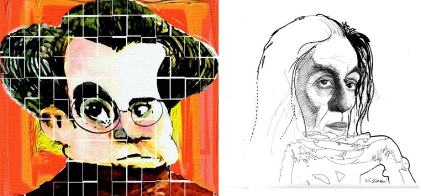 Gramsci & Ferreira Gullar, by Liberati
