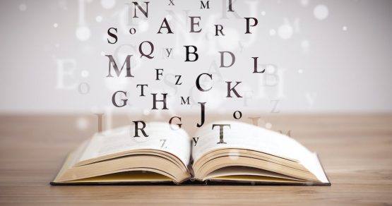 Letras e livro