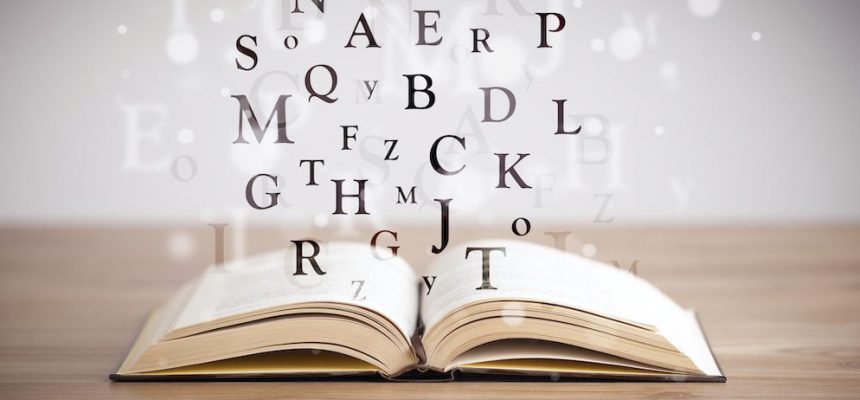 Letras e livro