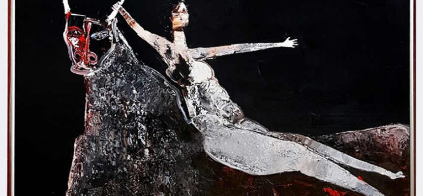 Manabu Mabe, Óleo sobre tela.