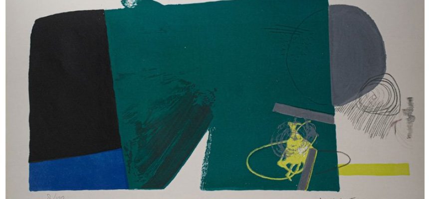 Manabu Mabe, serigrafia, 1998 – 10 Manabu Mabe, Serigrafia, 1998