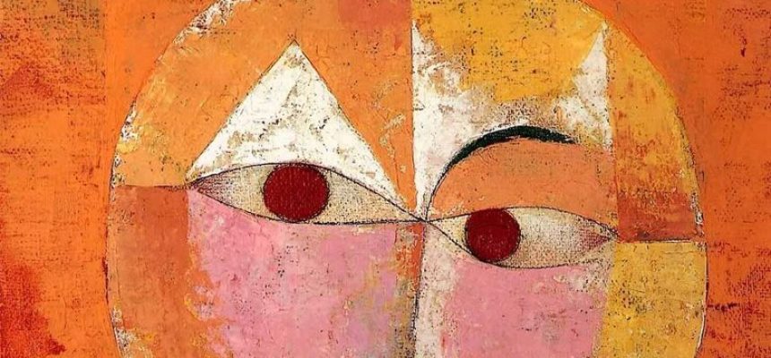 Paul Klee, Senecio, 1922. Detalhe