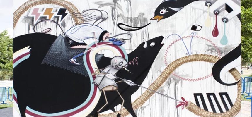 Scif. Street Art. Madrid 10 Scif, Street Art. Madrid.