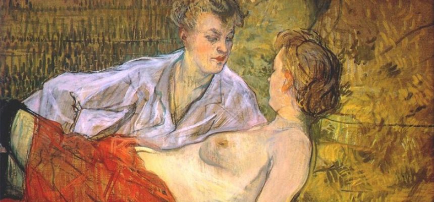 Toulouse-Lautrec – The Two Girlfriends Toulouse-Lautrec. The Two Girlfriends.
