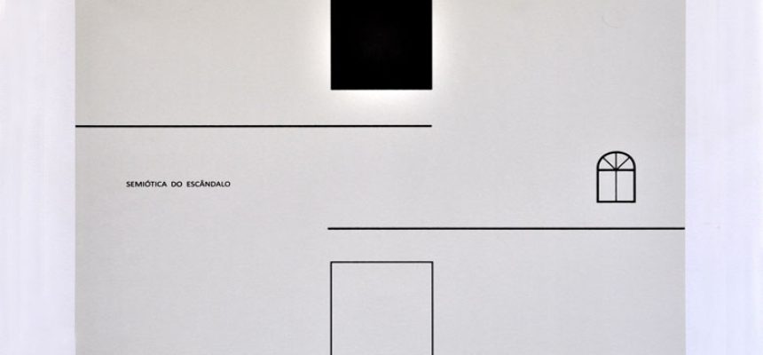 Almandrade. Semiótica do escândalo, 1976-2012. Serigrafia.