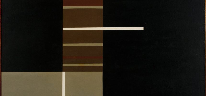 Aluísio Carvão, Óleo sobre tela 65 x 81cm,  década de 1950.