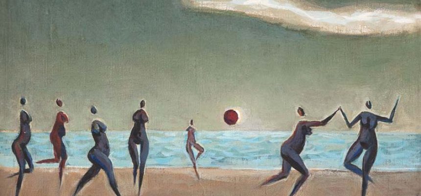 Carybé. Óleo sobre tela.