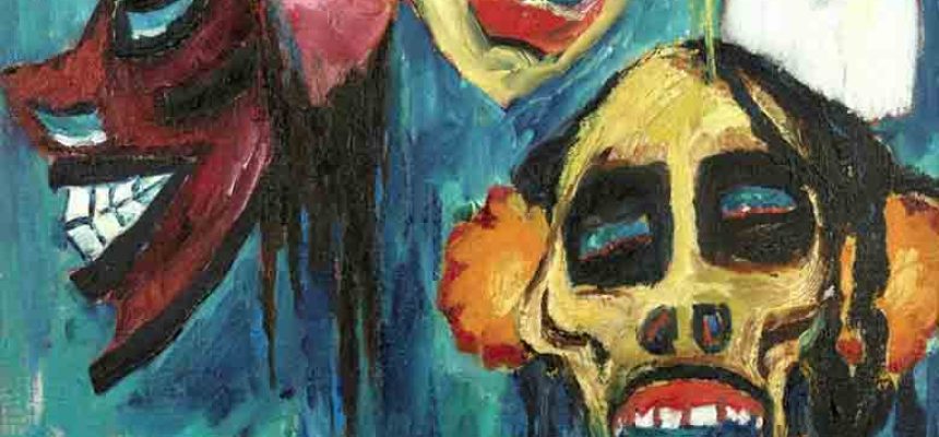 Emil Nolde, Masks Still Life, 1911