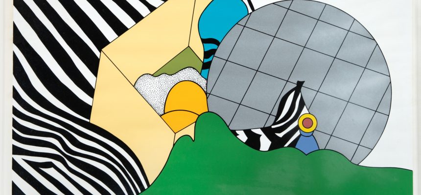 Go Yayanagi. Kaleidoscope. Serigrafia