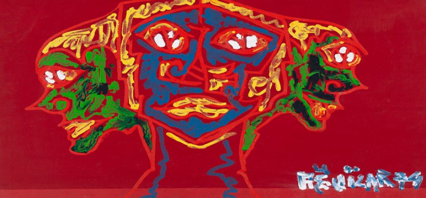 José Roberto Aguilar, Acrílica sobre tela