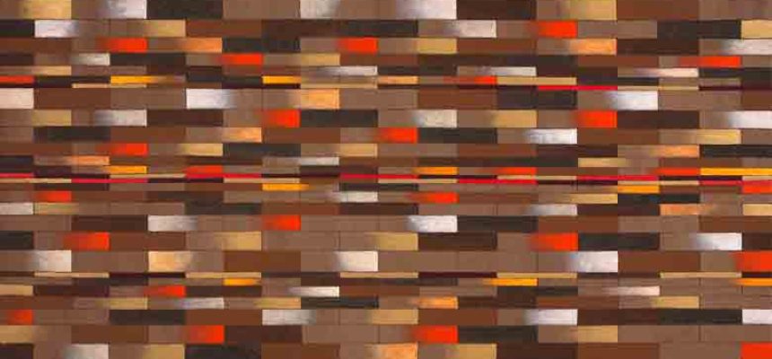 Luiz Carlos Ferracioli, Construção 231. Acrílica sobre tela.